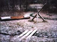 Sundial in the Winter.